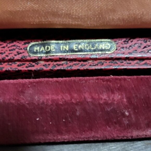 Vintage Sheffield 50's Premier Life Time Antler Handle 3pc Carving Set With Case - Picture 4 of 7